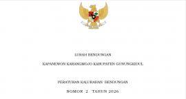 PERATURAN KALURAHAN BENDUNGAN NOMOR 2 TAHUN 2026 TENTANG PUNGUTAN KALURAHAN